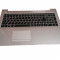Carcasa superioara cu tastatura Laptop, Lenovo, IdeaPad 310-15, silver, iluminata, layout TR