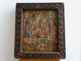 Icoana rara &lsquo;Maica Domnului cu Iisus&rsquo;, pictata pe lemn, an.1500