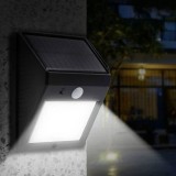 Proiector LED cu Senzor de Miscare, 3 Functii, Rezistent la Apa, Negru, CMCLASS