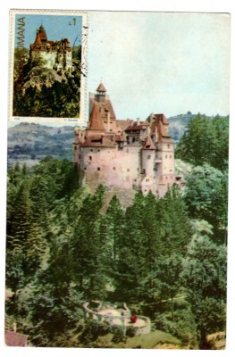 CASTELUL BRAN MAXIMA RPR EDITAT ONT CARPATI RECLAMA foto