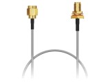 Cablu SMA tată - SMA mamă maro 300mm 50&Omega; IP68 GCT -40&divide;125&deg;C 0&divide;3GHz