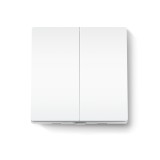 INTRERUPATOR inteligent TP-LINK, necesita hub Tapo H100 pentru functionare, 2 comutatoare, programare prin smartphone aplicatia Tapo, 2 x baterii AAA,