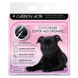Covoras absorbant 4Dog Charcoal, 60x60 cm, 10 buc