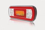 Lampa Spate LED Fristom FT-130 COF Bayonet Dreapta (22x10) 12-36V, 7 functii, Omologare E9, Universala, Tractor, Camion