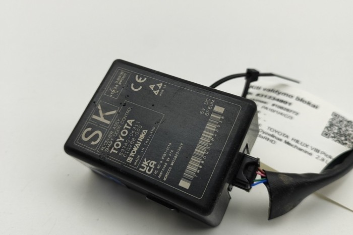 Modul de control ușă dreapta spate TOYOTA HILUX VIII Pick-up _N1_ 2023 OEM: 89740-0K311,897400K311 31234801