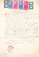 AMS - CERTIFICAT CASATORIE COM. BADULEASA JUD. TELEORMAN 1932 foto