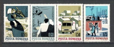 Romania.1970 Ajutor ptr. inundatie TR.314 foto
