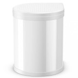 Hailo Coș de gunoi pentru dulap Compact-Box M, alb, 15 L 3555-101
