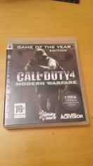 PS3 Call of duty 4 Modern Warfare Game of the year edition - joc original Wadder foto