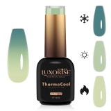 Cumpara ieftin Oja Semipermanenta Termica 3 Culori LUXORISE ThermoCool - Summer Cocktail 10ml