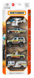 Set 5 Masinute metalice - MBX City Drivers II | Mattel