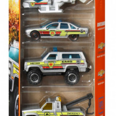 Set 5 Masinute metalice - MBX City Drivers II | Mattel