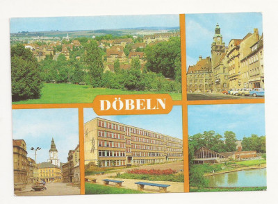 SG2-Carte Postala-Germania- DDR - Dobeln. necirculata 1989 foto