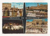 FA110 -Carte Postala- MAROC - Folklore Marocain. Festival de Marrakech, circulata