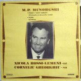 M. Mussorgsky_Nicola R. Lemeni_Corneliu Gheorghiu - Pesni I Tanti Smerti (Vinyl), Opera, electrecord