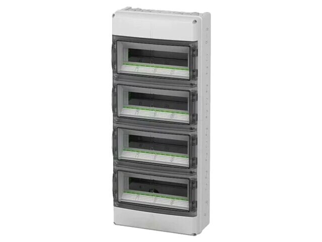 Carcasă modulară IP65 gri SPELSBERG 56 module pentru montare pe perete
