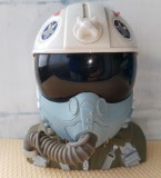 Bust 18 cm pilot Top Gun Jet Fighter Mini Playset 1997 Gallob Tom Cruise Maverick ornament birou camera copilului hobby zone avion