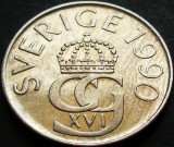 Cumpara ieftin Moneda 5 COROANE / KRONOR - SUEDIA, anul 1990 *cod 873 B = circulata, Europa, Fier