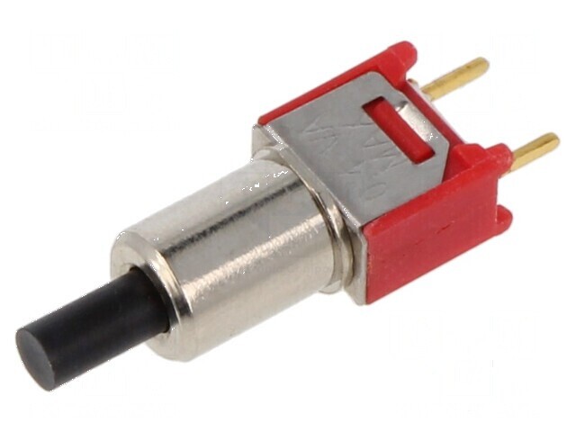 Comutator acţionat prin apăsare SPST 20mA/20VAC 1G&Omega;