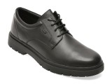 Pantofi GEOX negri, U46HNB, din piele naturala