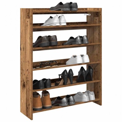 vidaXL Pantofar, Lemn vechi, 80x25x100 cm, lemn compozit 859903 foto