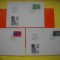 HOPCT PLIC FDC S NR 330 SET 3 FDC -CAMPIONATUL MONDIAL DE FOTBAL SPANIA 1982-SPORT -LIECHTENSTEIN -NECIRCULAT