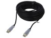 Cablu HDMI optic AOC 20m HDCP 2.2, Goobay