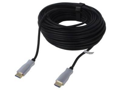 Cablu HDMI optic AOC 20m HDCP 2.2 foto