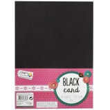 Set 10 bucati carton negru A4 220 gr