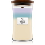 Woodwick Trilogy Calming Retreat lum&acirc;nare parfumată cu fitil din lemn 609.5 g