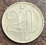 C50 - Moneda foarte veche - Cehoslovacia - 20 haleru - 1984