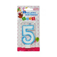 Set 12 Lumanari Aniversare Cifra 5, Culori Diverse, Lumanari Aniversare Cifre, Lumanari Aniversare Forma de Cifra, Lumanari Aniversare Numere, Lumanar foto