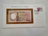 Guinea Ecuatoriala - 500 Francs 1965 - In plic de prezentare