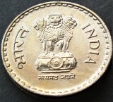 Cumpara ieftin Moneda exotica 5 RUPII - INDIA, anul 2000 * cod 352, Asia