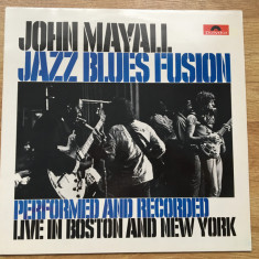 JOHN MAYALL - JAZZ BLUES FUSION (1972,POLYDOR,UK) vinil vinyl