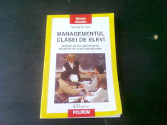 MANAGEMENTUL CLASEI DE ELEVI - ROMITA B. IUCU foto