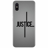 Husa silicon pentru Xiaomi Mi 8 Pro, Amir Justice Minimalistic Nubheebuccus Text
