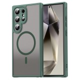 Husa Samsung Galaxy S24 Ultra Asteroid GSM HaloFrost II MagSafe, verde