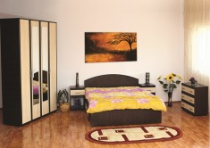 Dormitor Valy Wenge+Mesteacan foto