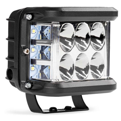 Proiector LED pentru Off-Road, ATV, SSV, culoare 6500K, cu doua functii, tensiune 9 - 36V, dimensiune, 110 x 75 mm FAVLine Selection foto