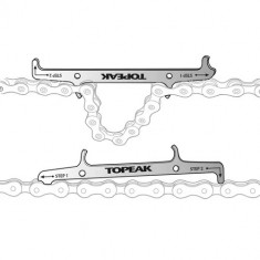 Unealta Lera Lant Topeak Chain Hook Wear, Tps-Sp09 - Argintiu