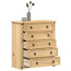VidaXL Dulap cu sertare &bdquo;Corona&rdquo;, 80x40x89 cm, lemn masiv de pin 4005673