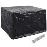 Cumpara ieftin Husă mobilier de grădină 8 ocheți 135 x 135 x 90 cm, vidaXL