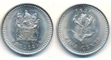 D2 Rhodesia 5 cents 1976 UNC