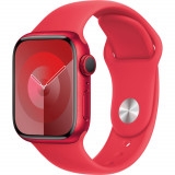 Cumpara ieftin Apple Watch S9, GPS, 41mm, Red Aluminium Case, Red Sport Band - S/M
