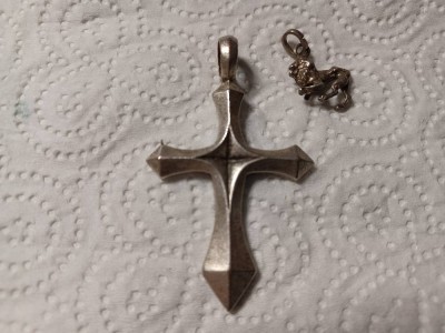 Lot vintage de 2 pandative foto