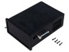 Carcasă ABS neagră 96x48x134mm DINS