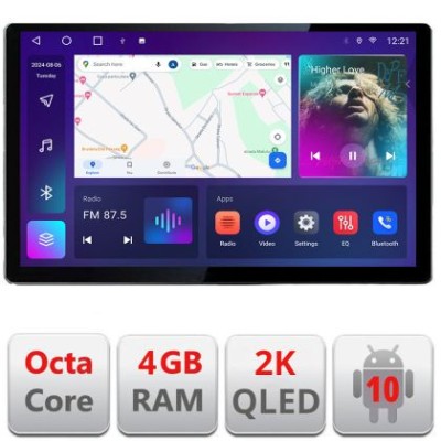 Navigatie dedicata Edonav Fiat ducato 2022- N-DUCATO, Ecran 2K QLED 13&amp;quot;,Octacore,4Gb RAM,32Gb Hdd,4G,360,DSP,Carplay,Bluetooth CarStore Technology foto