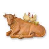 Vaca si gaini-statueta din rasini speciale LH-10