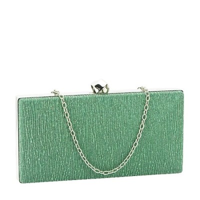 Geanta clutch verde ABYH-809 06 foto